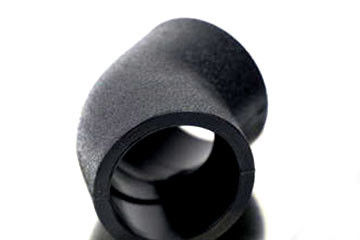 बढ़ाव पानी की आपूर्ति DN10 1.6MPA HDPE 45 डिग्री कोहनी