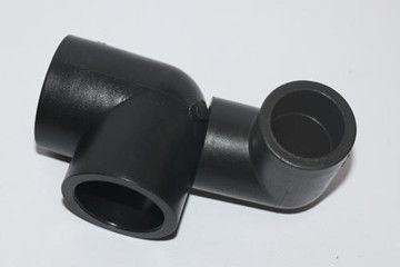 SDR11 गर्म पिघल सॉकेट वेल्डिंग DN10 HDPE पाइप कोहनी