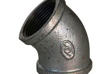 ASME 45 डिग्री एल्बो Cs कार्बन स्टील पाइप फिटिंग