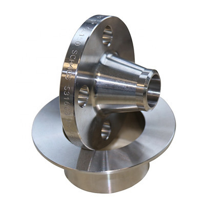 ASTM A182 F51 F53 WN ANSI B16.5 स्टेनलेस स्टील Flanges WN निकला हुआ किनारा