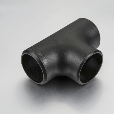 ASME B16.9 WPB कार्बन स्टील पाइप फिटिंग टी हॉट जस्ती